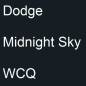 Preview: Dodge, Midnight Sky, WCQ.